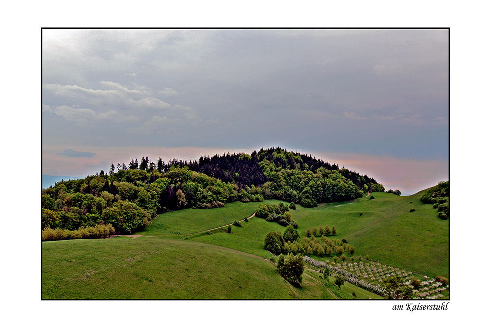 Gewitterstimmung am Kaiserstuhl