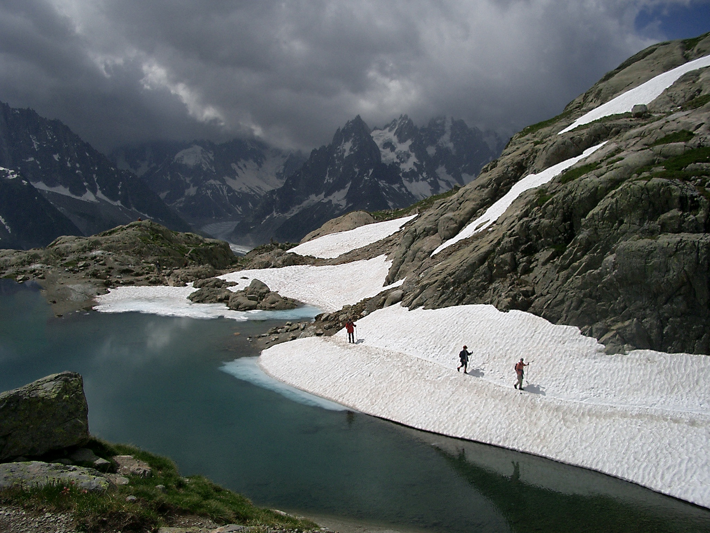 Gewitterstimmung am Lac Blanc