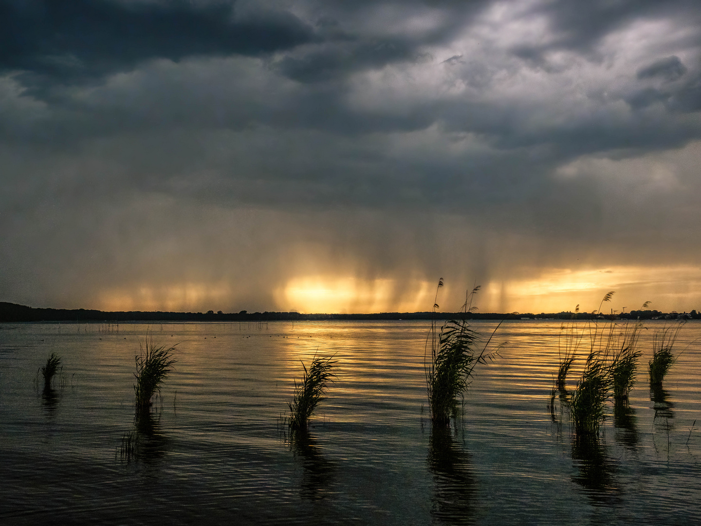 Gewitterstimmung am Müggelsee