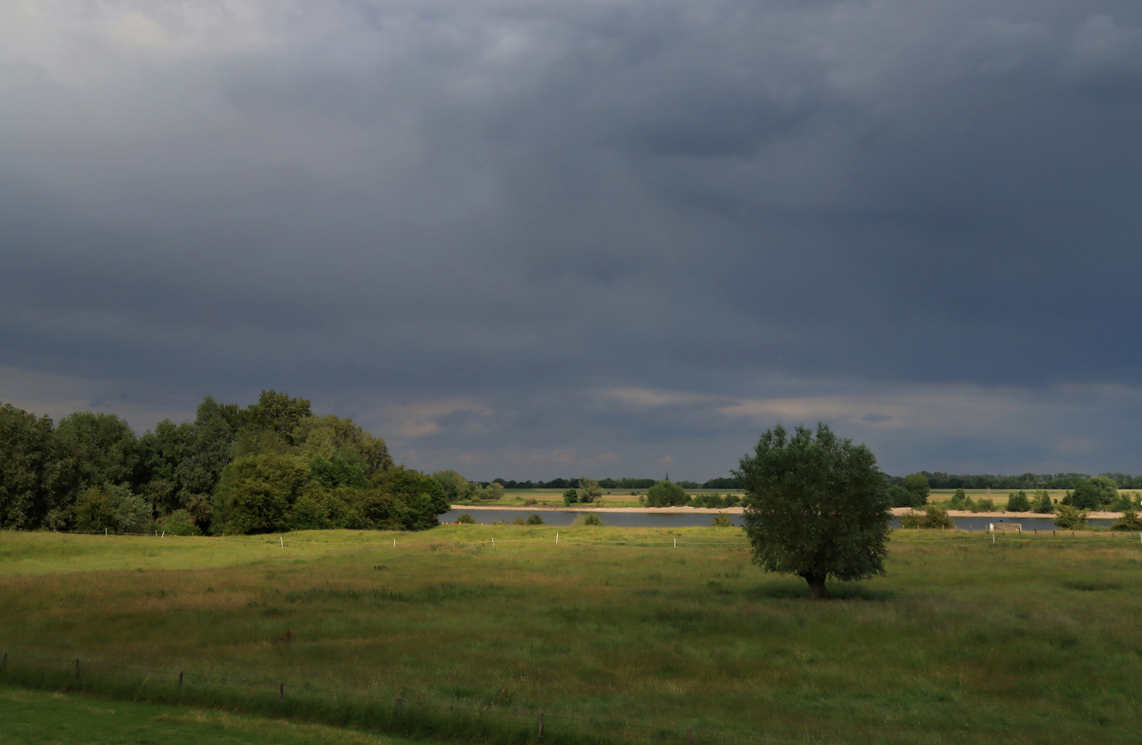 Gewitterstimmung am Niederrhein