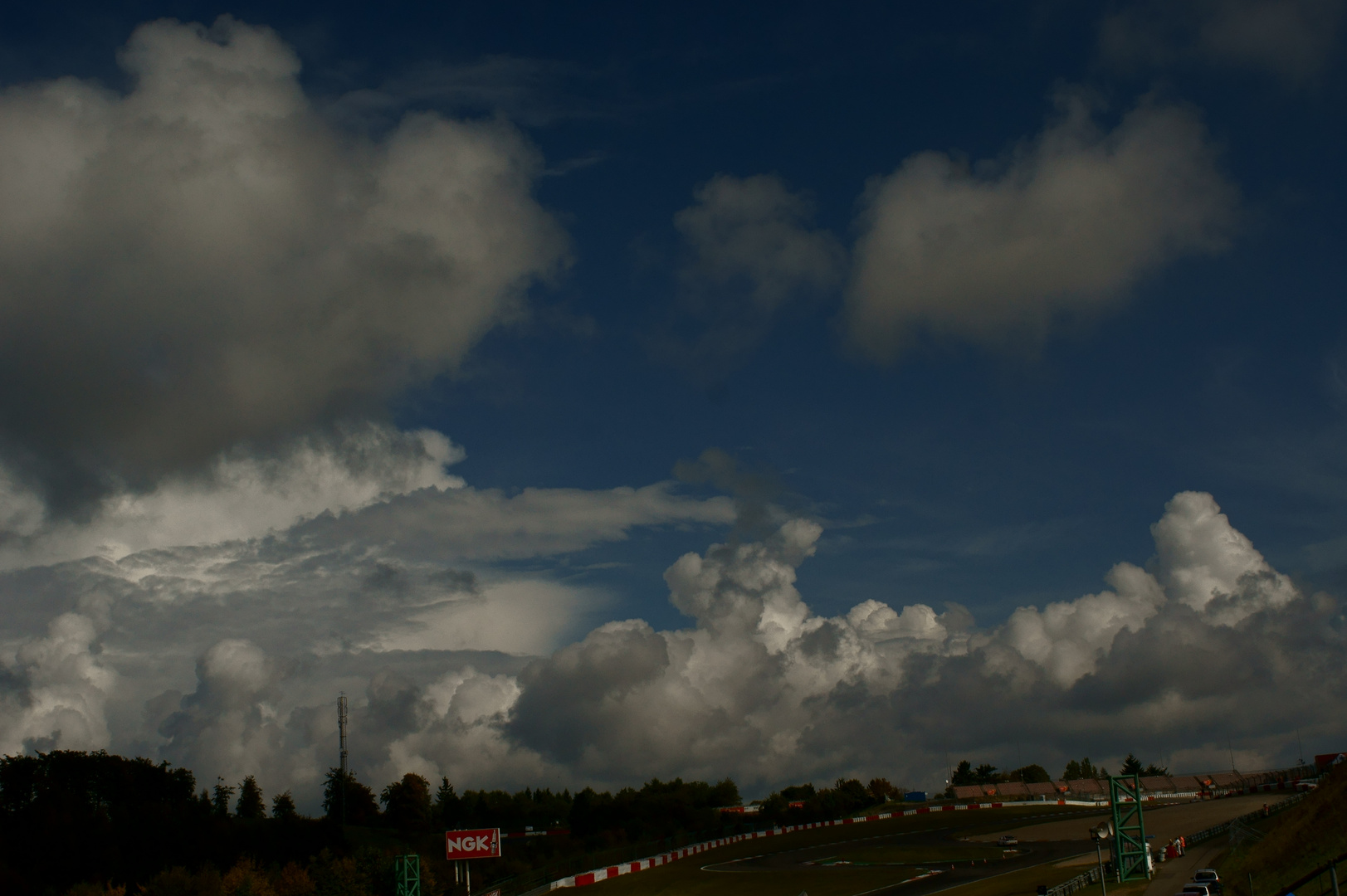 Gewitterstimmung am Nürburgring