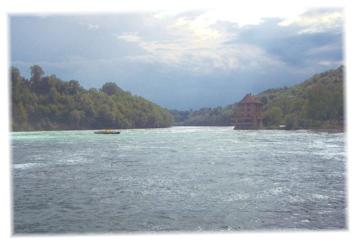 Gewitterstimmung am Rhein