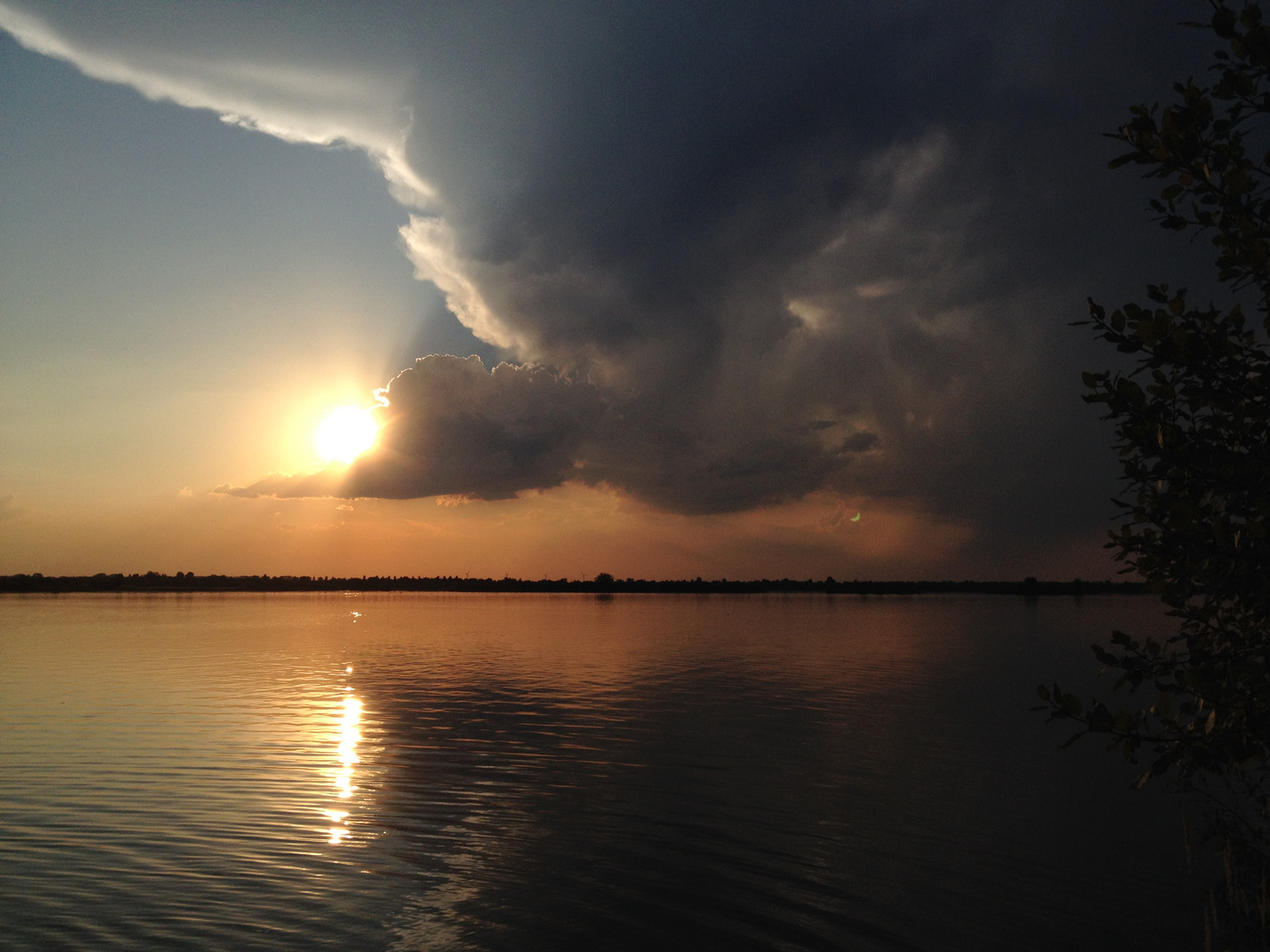 Gewitterstimmung am See