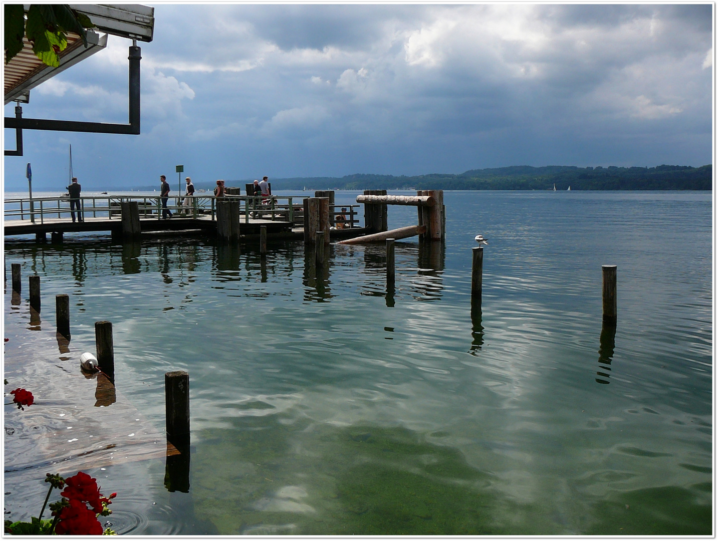 Gewitterstimmung am See