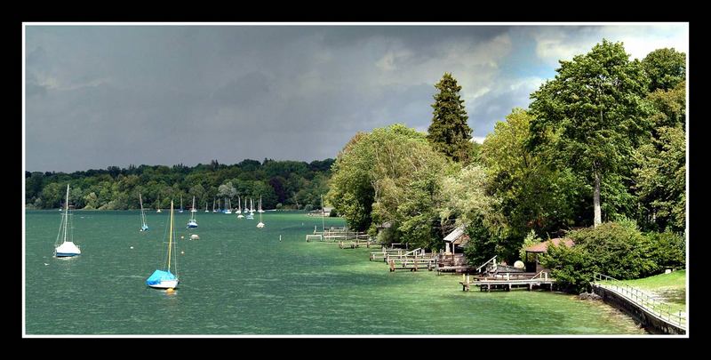 Gewitterstimmung am Starnberger See