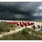 Gewitterstimmung am Strand