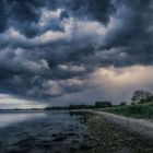 Gewitterstimmung am Strand