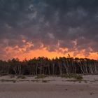 Gewitterstimmung am Weststrand