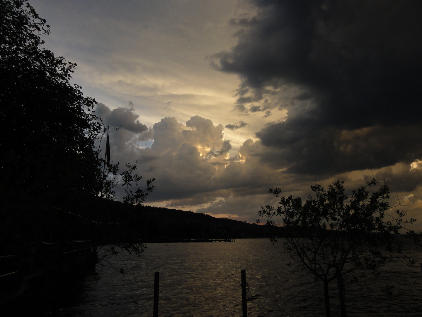 Gewitterstimmung am Zürichsee