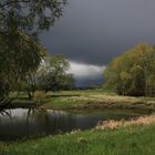 Gewitterstimmung an der Elbe