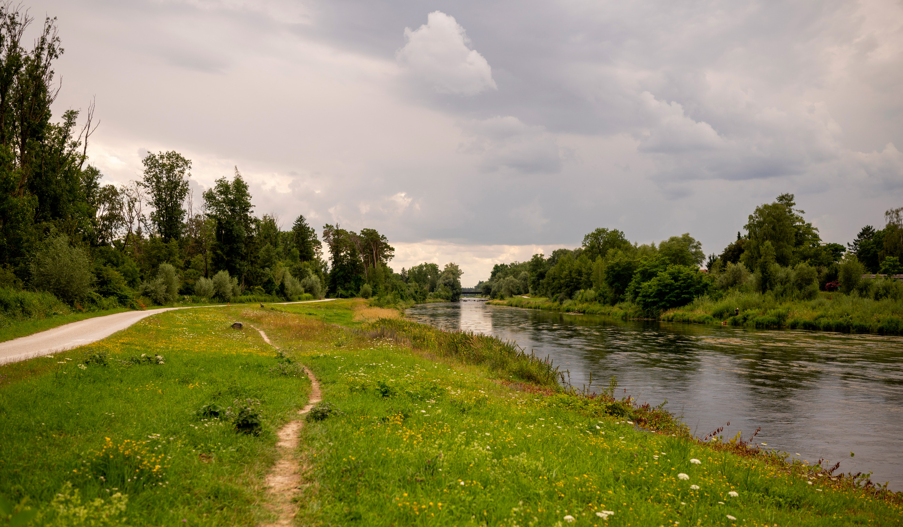 Gewitterstimmung an der Wertach 2