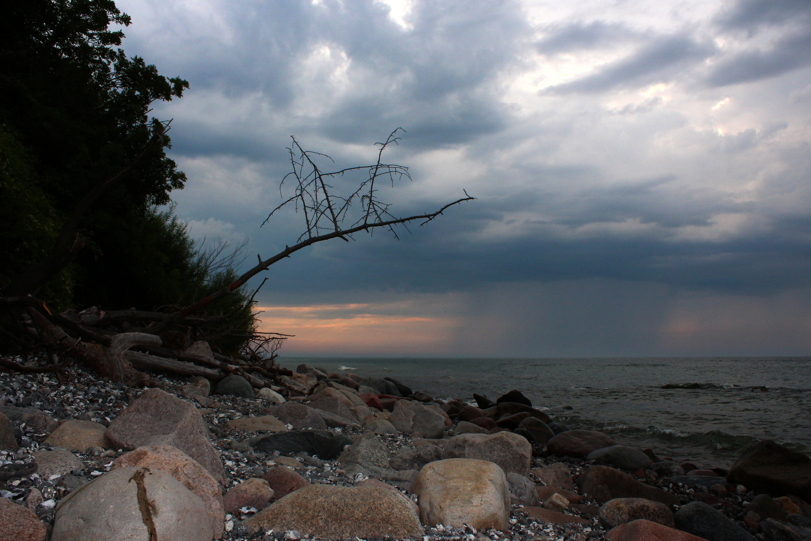 Gewitterstimmung auf Rügen