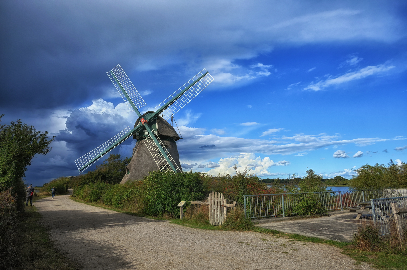 Gewitterstimmung bei der Mühle Charlotte