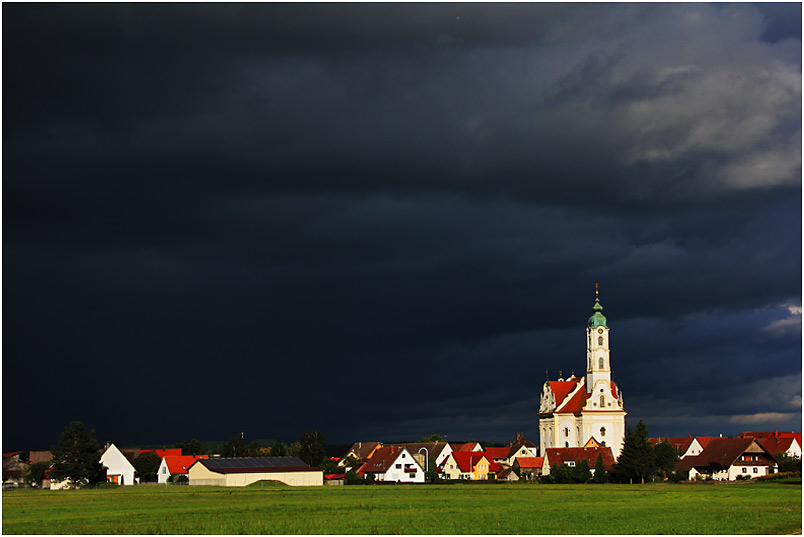 Gewitterstimmung bei Steinhausen