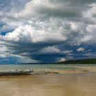 Gewitterstimmung beim Kajak paddeln am Ammersee