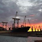 Gewitterstimmung im Hafen von Livorno