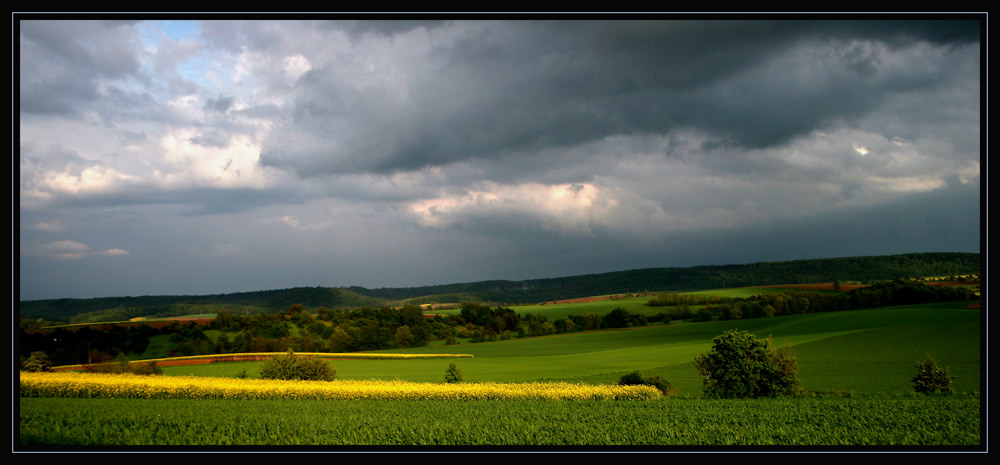 Gewitterstimmung im Kraichgau