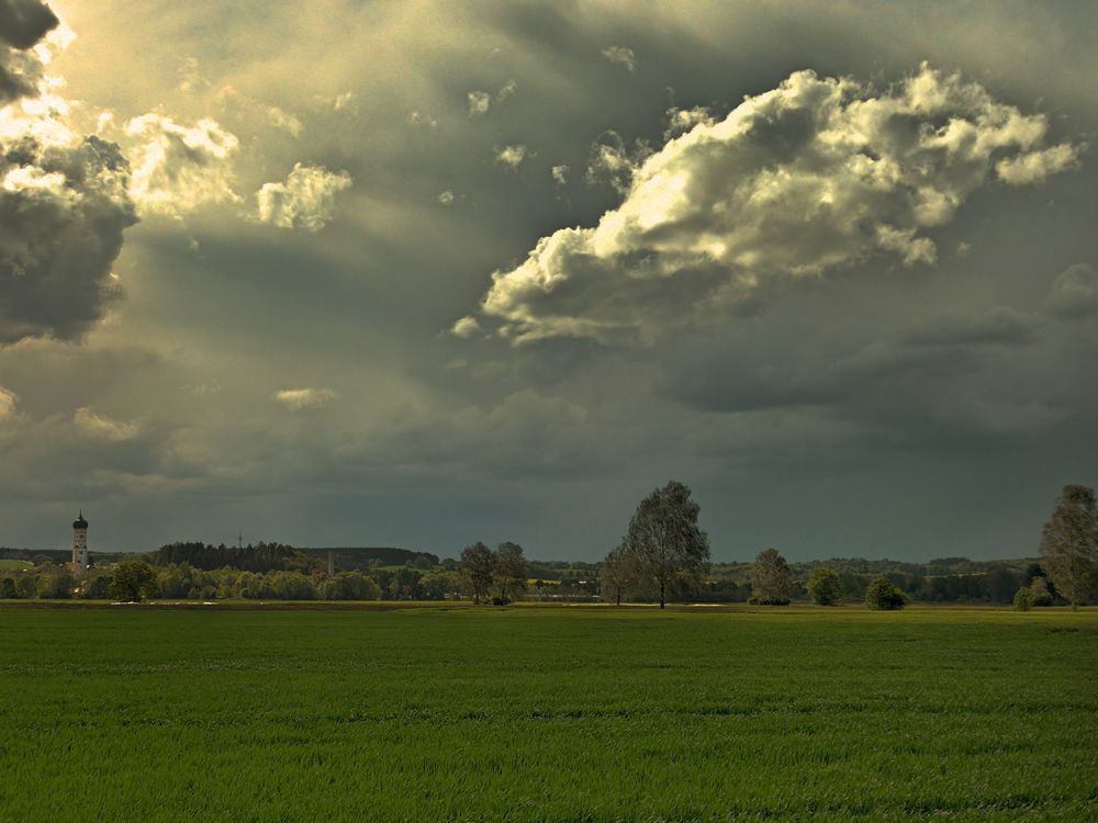 Gewitterstimmung im Mindeltal