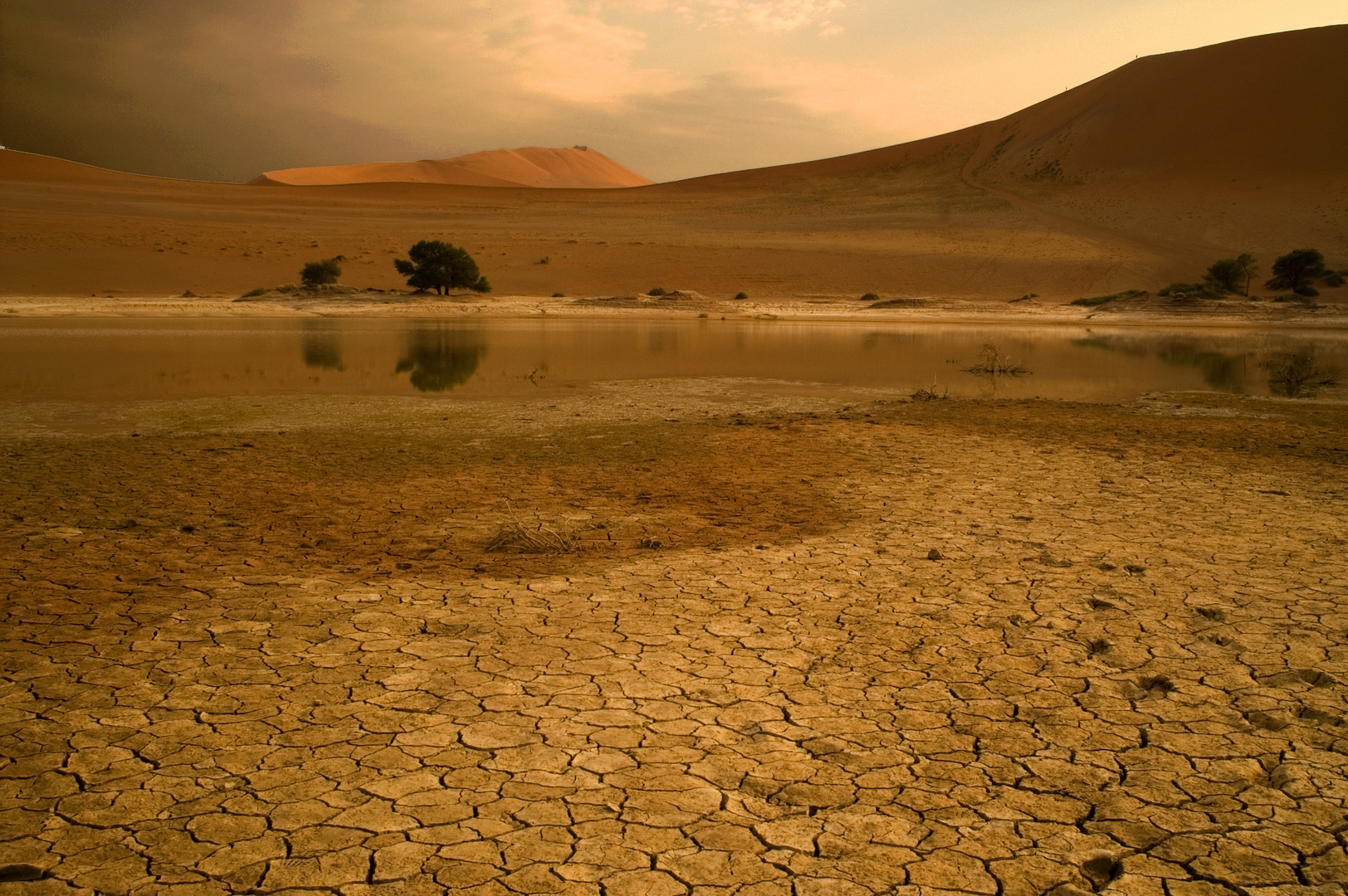 Gewitterstimmung im Sossusvlei