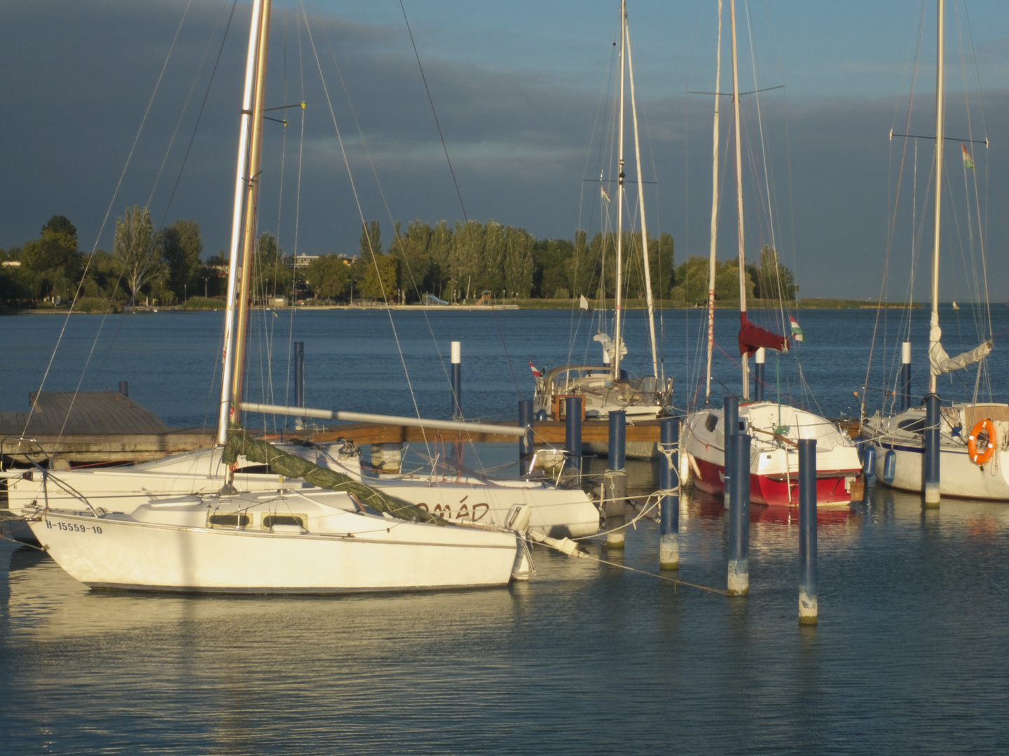 Gewitterstimmung in Balatonfüred