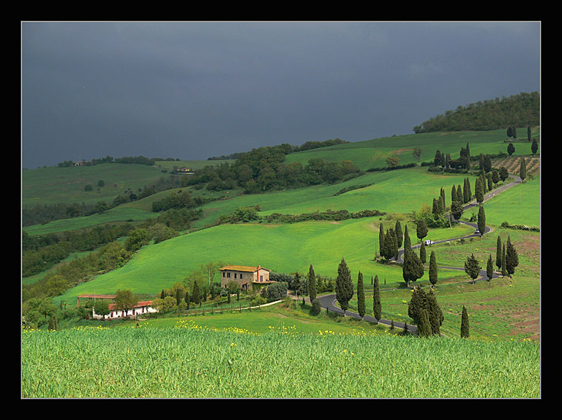 Gewitterstimmung in der Toscana