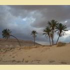 Gewitterstimmung in der tunesischen Wüste