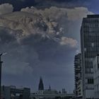 Gewitterstimmung in Köln - Rheinauhafen