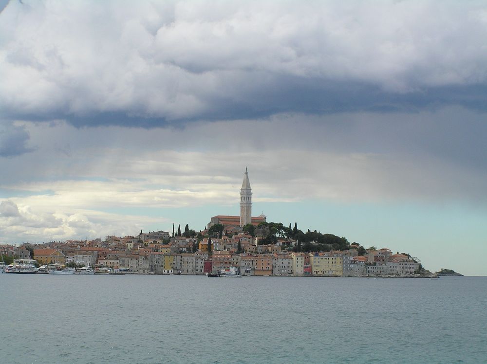 Gewitterstimmung in Rovinj