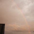 Gewitterstimmung mit Regenbogen