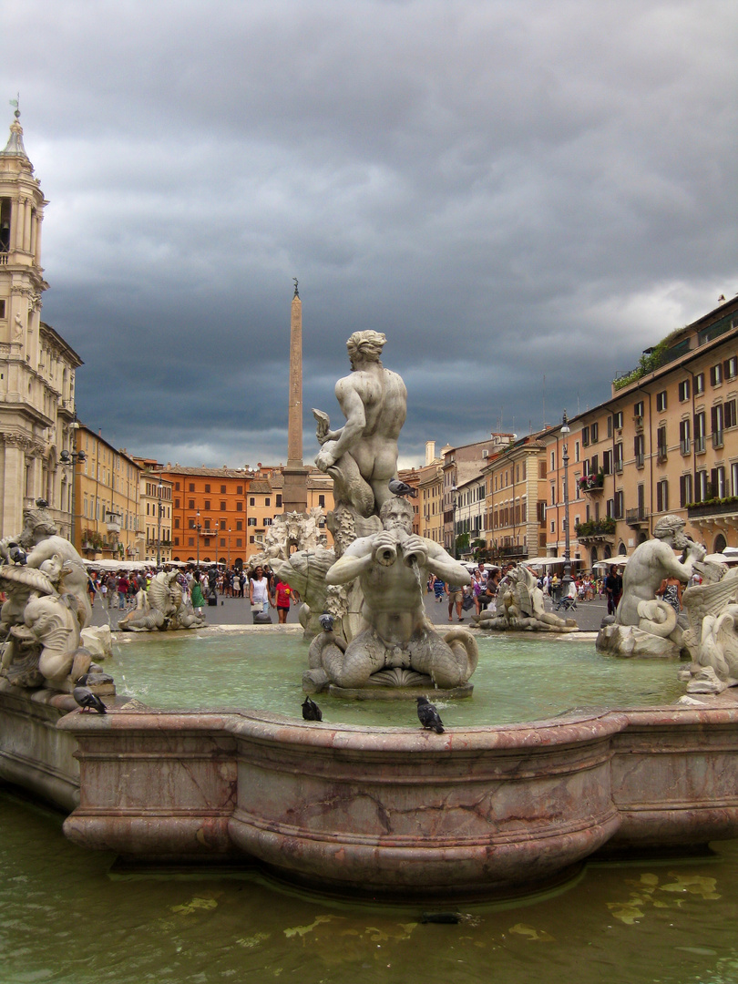 Gewitterstimmung Piazza Navona