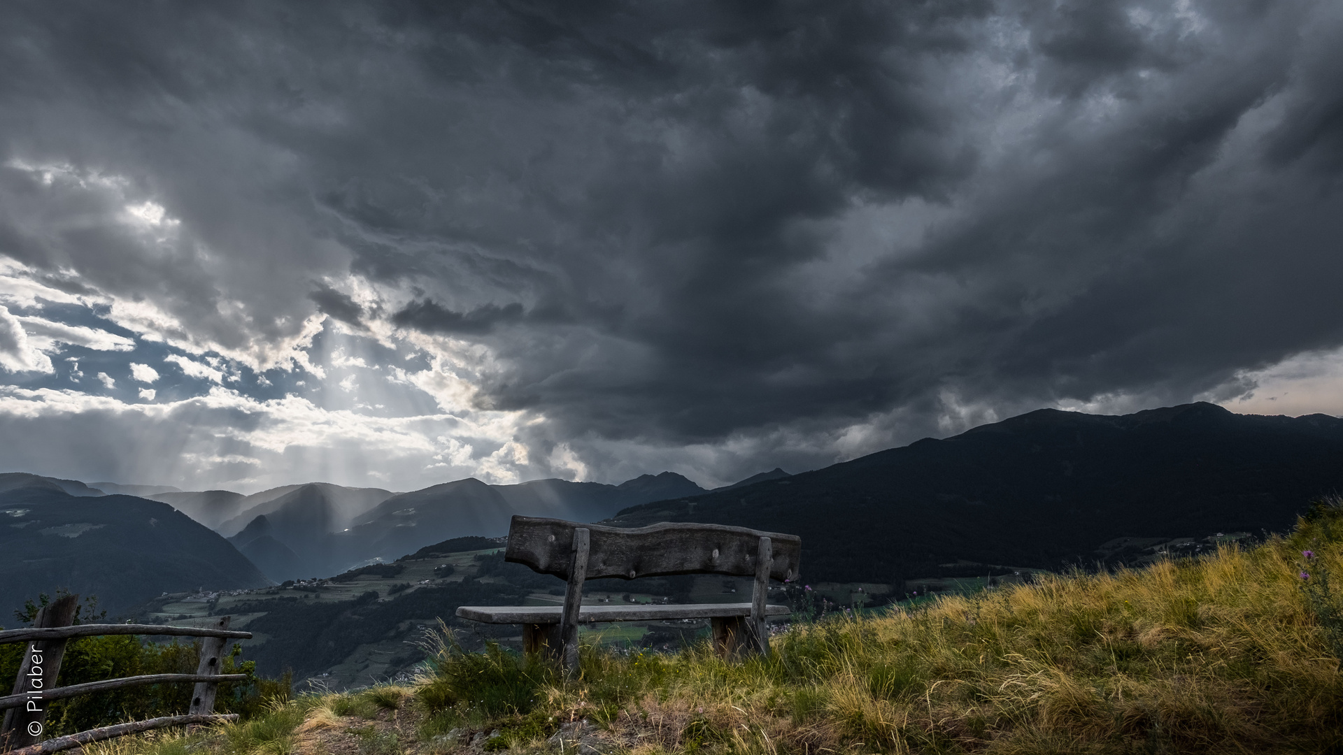 Gewitterstimmung über Alto Adige