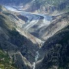 Gewitterstimmung über dem Aletschgletscher