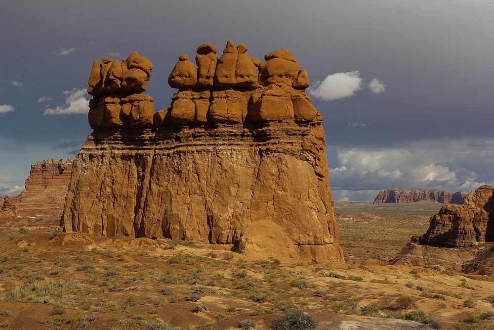 Gewitterstimmung über dem Goblin Valley State Park