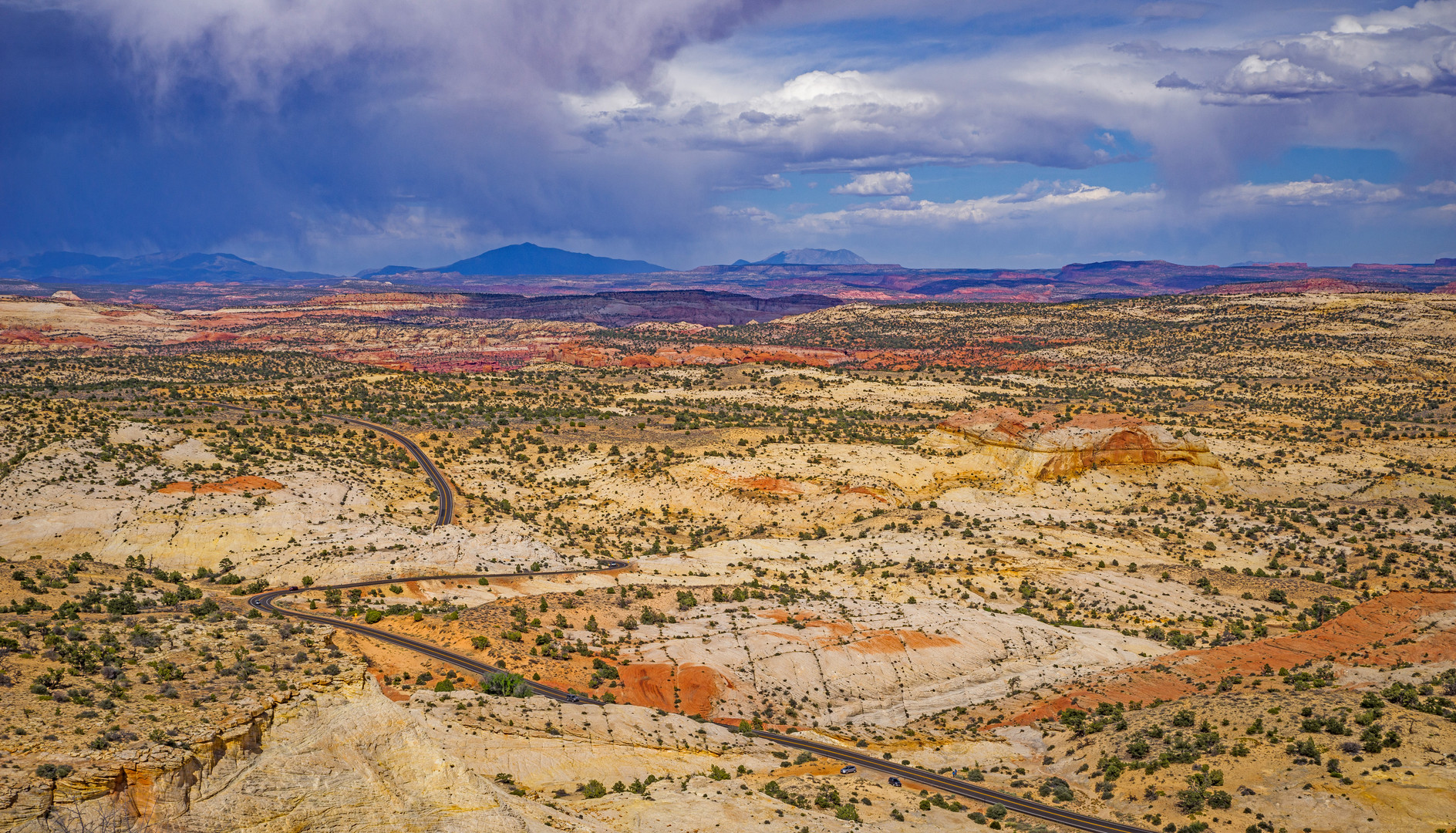 Gewitterstimmung über dem Grand Staircase Escalante NM