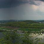 Gewitterstimmung über dem Harkortsee - Pano