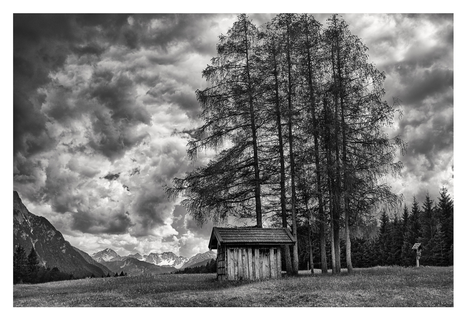 Gewitterstimmung über dem Karwendel