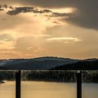 Gewitterstimmung über dem Rursee in der Eifel