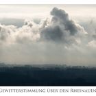 Gewitterstimmung über den Rheinauen