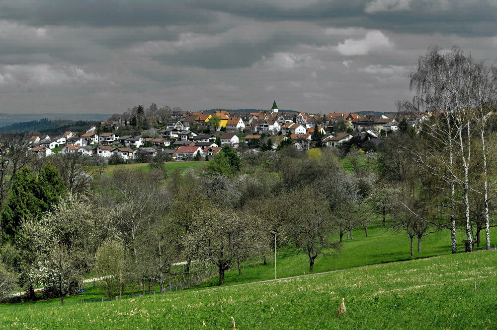 Gewitterstimmung über Kohlberg