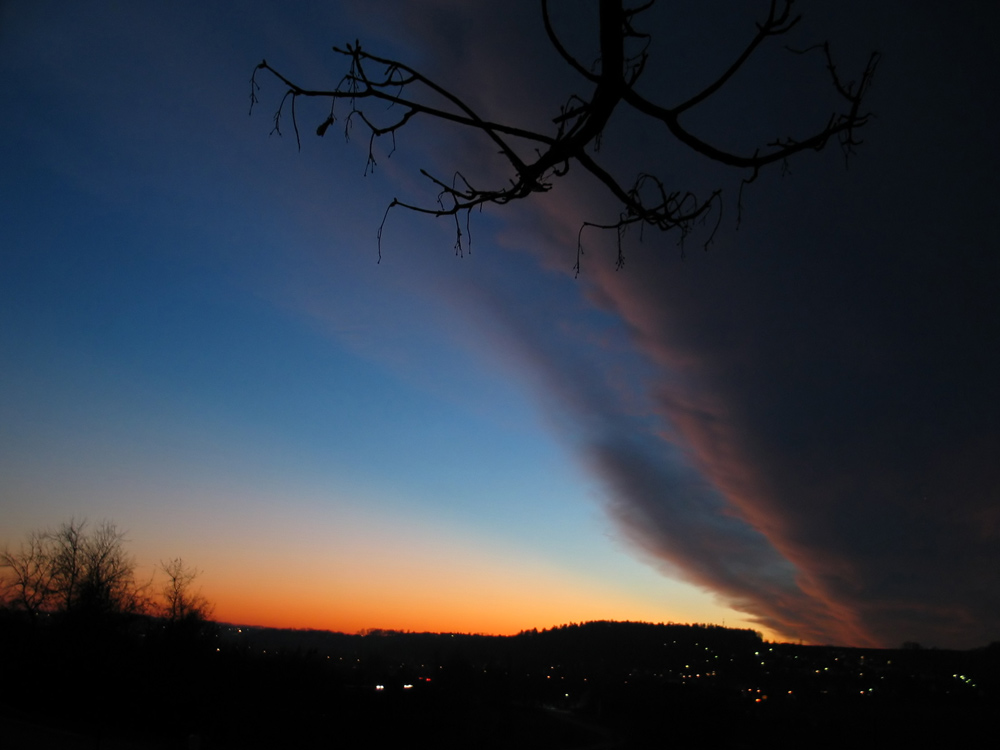 Gewitterstimmung über Regensburg