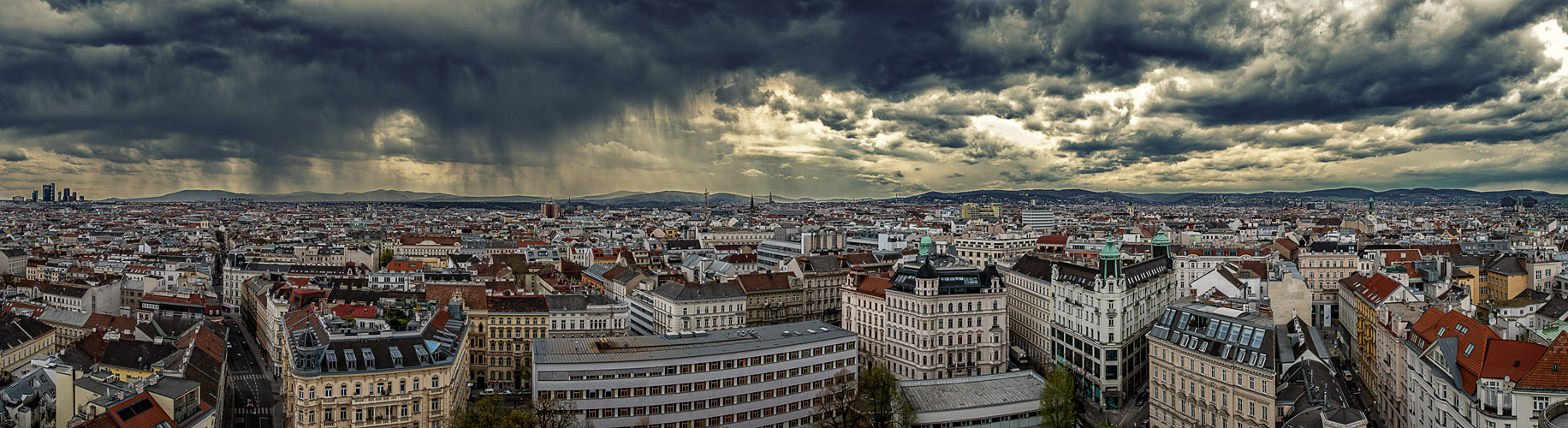 Gewitterstimmung über wien