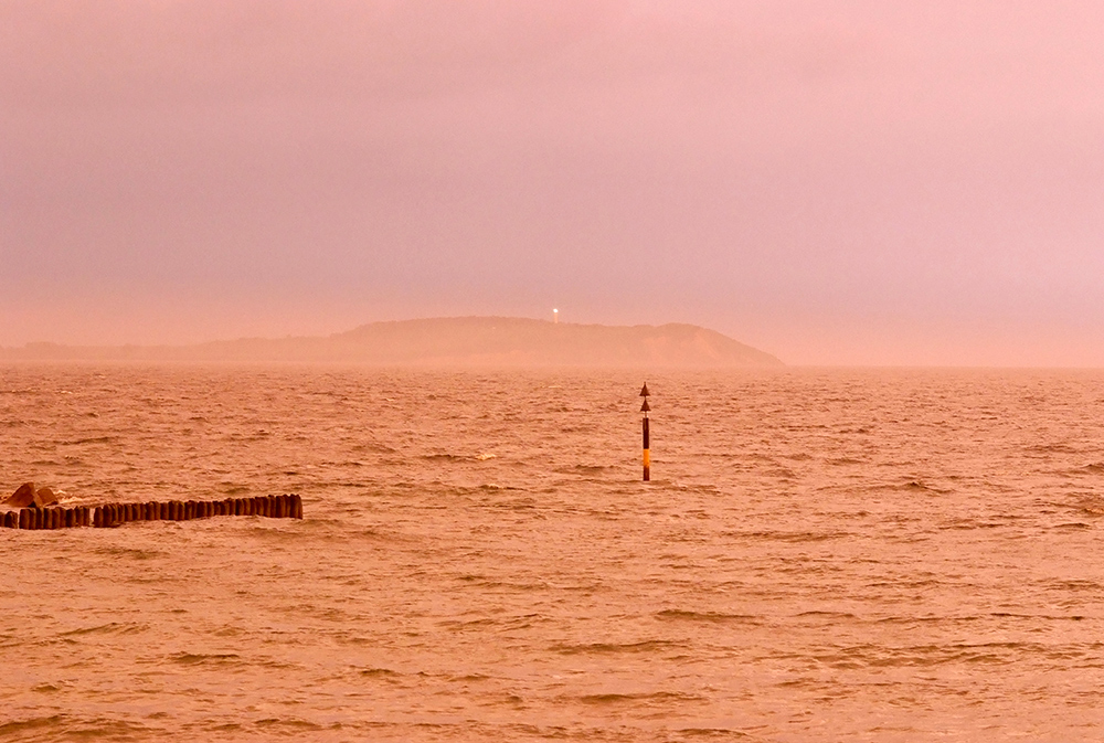 Gewitterstimmung vor Hiddensee