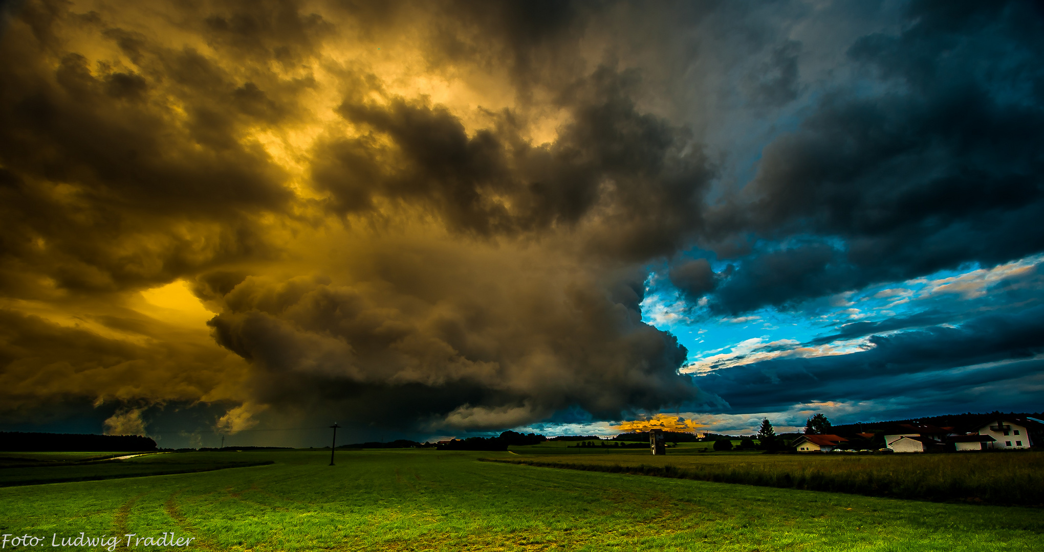 Gewitterwolke Foto & Bild | natur, gewitter, landschaft Bilder auf