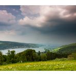 Gewitterwolke am Bodensee