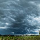 Gewitterwolke aus der Ferne