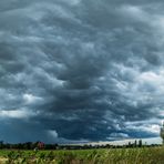 Gewitterwolke aus der Ferne