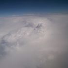 Gewitterwolke aus Flugzeug