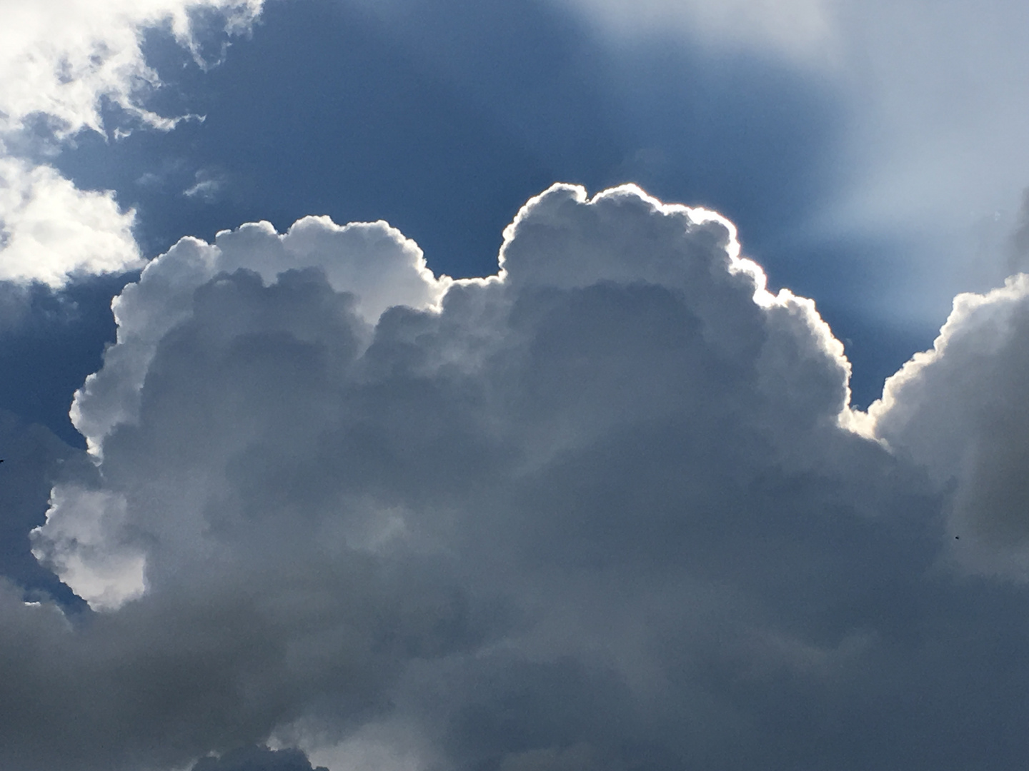 Gewitterwolke Ausschnitt Appenzell, Schweiz ll