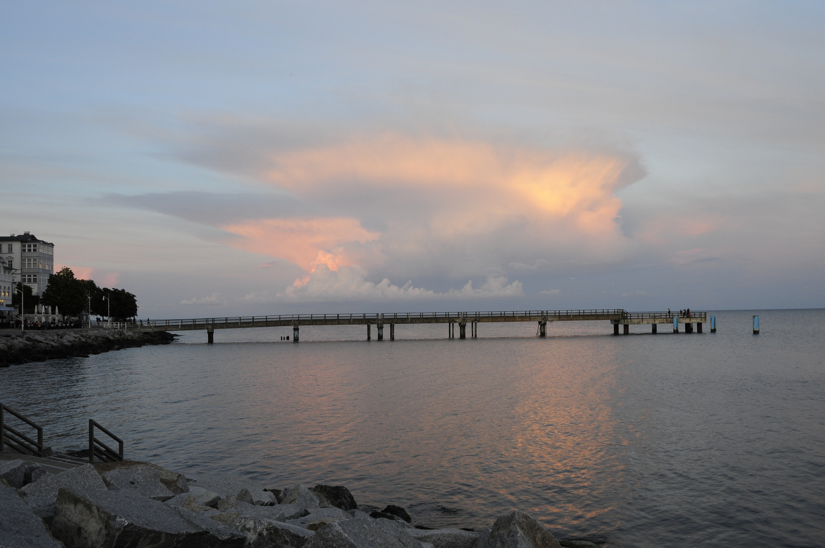 Gewitterwolke bei Sassnitz