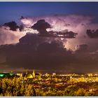 Gewitterwolke über Erfurt